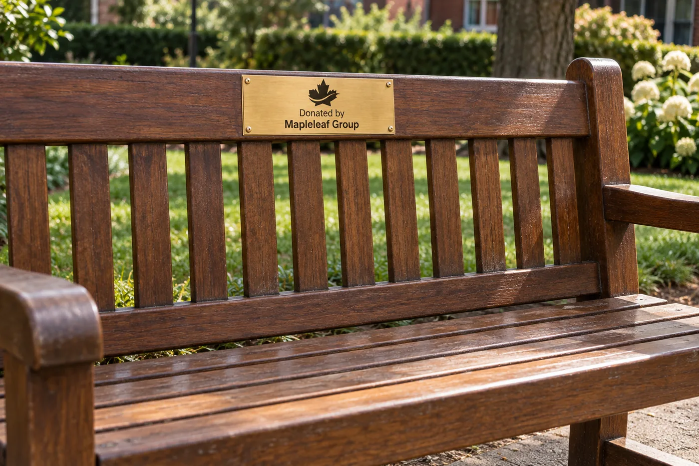 Benches donated to Phoenix Park, Blakenhall